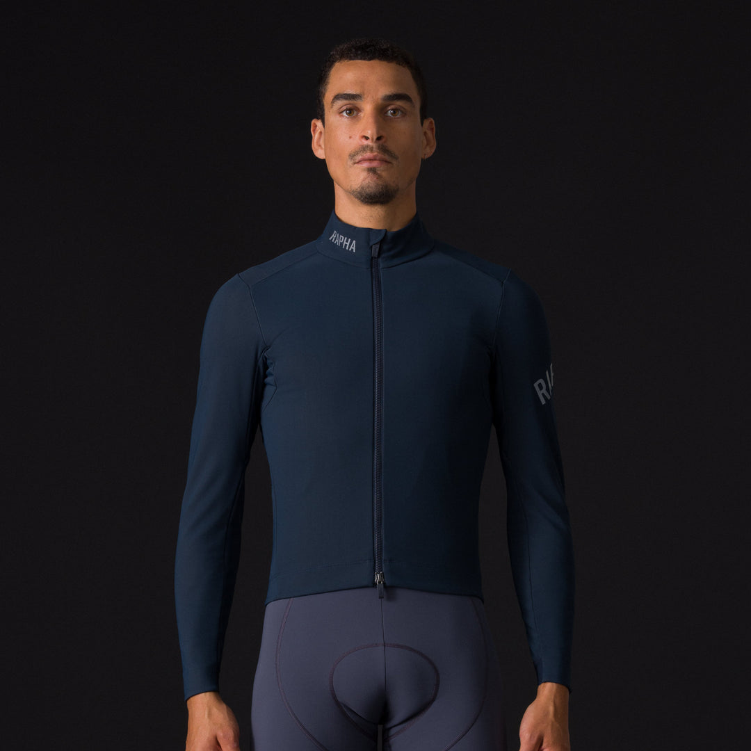 Rapha Men's Pro Team Shadow Winter Jacket (Carbon/Silver Reflective) - Dragonspine Cycling