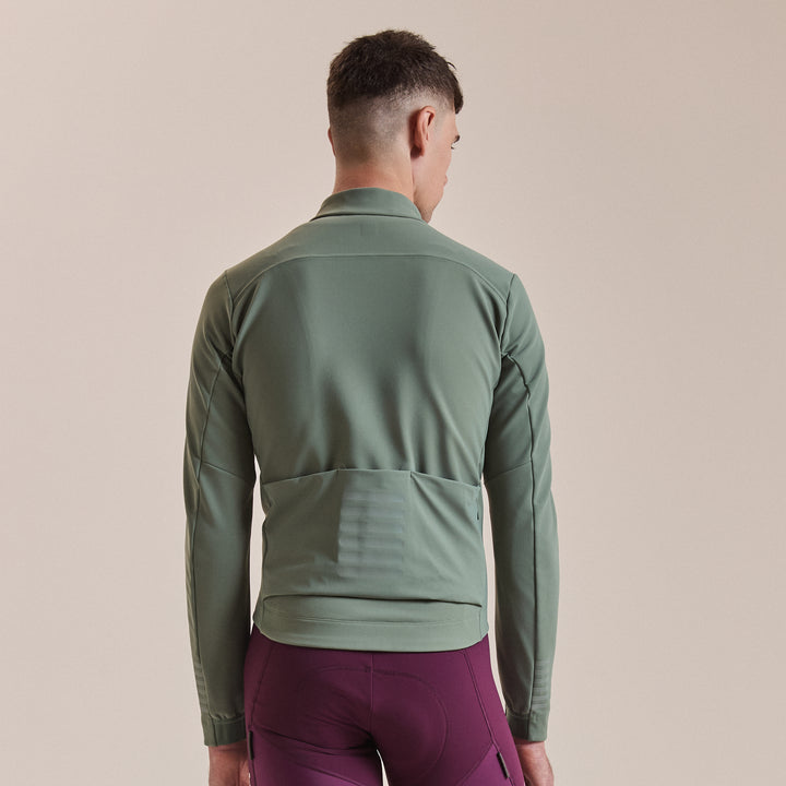 Rapha Men's Pro Team Shadow Winter Jacket (Laurel/Rainbow Reflective) - Dragonspine Cycling