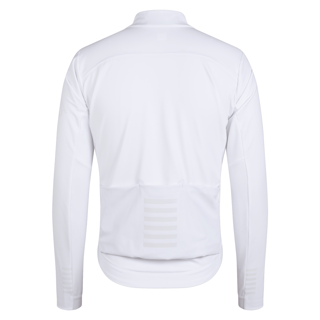 Rapha Men's Pro Team Shadow Winter Jacket (White/Rainbow Reflective) - Dragonspine Cycling