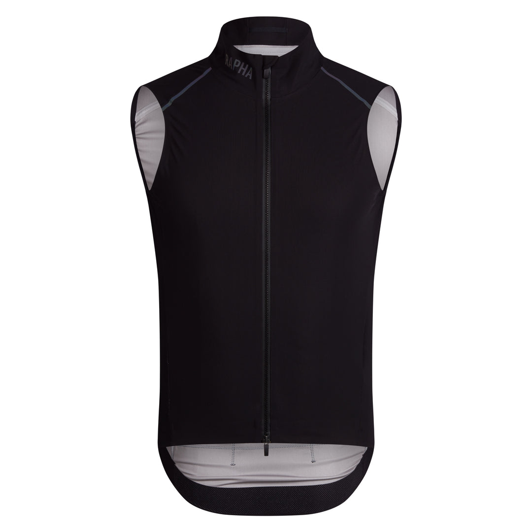 Rapha Men's Pro Team Shadow Gilet (Black/Rainbow Reflective) - Dragonspine Cycling