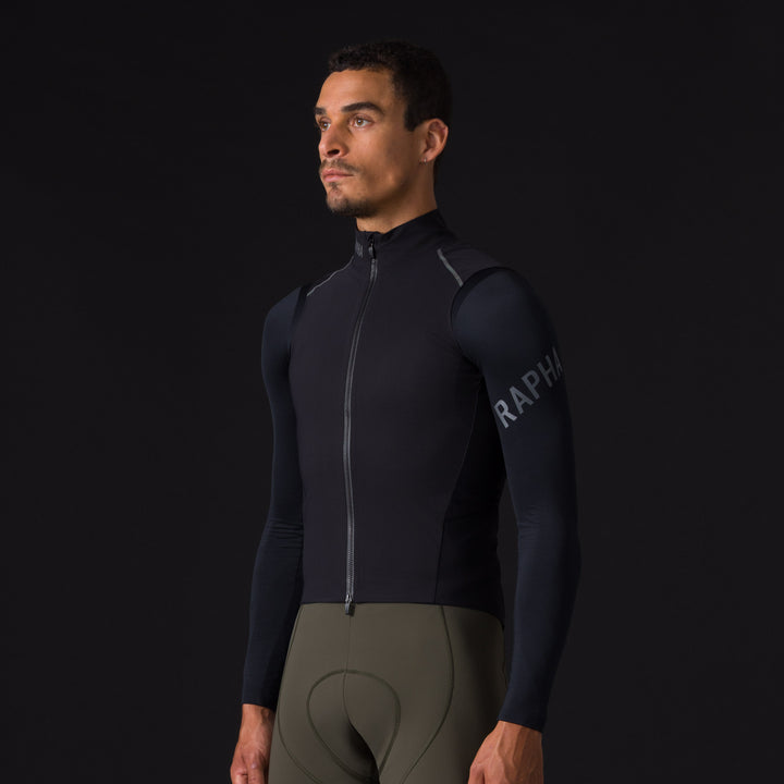 Rapha Men's Pro Team Shadow Gilet (Black/Rainbow Reflective) - Dragonspine Cycling