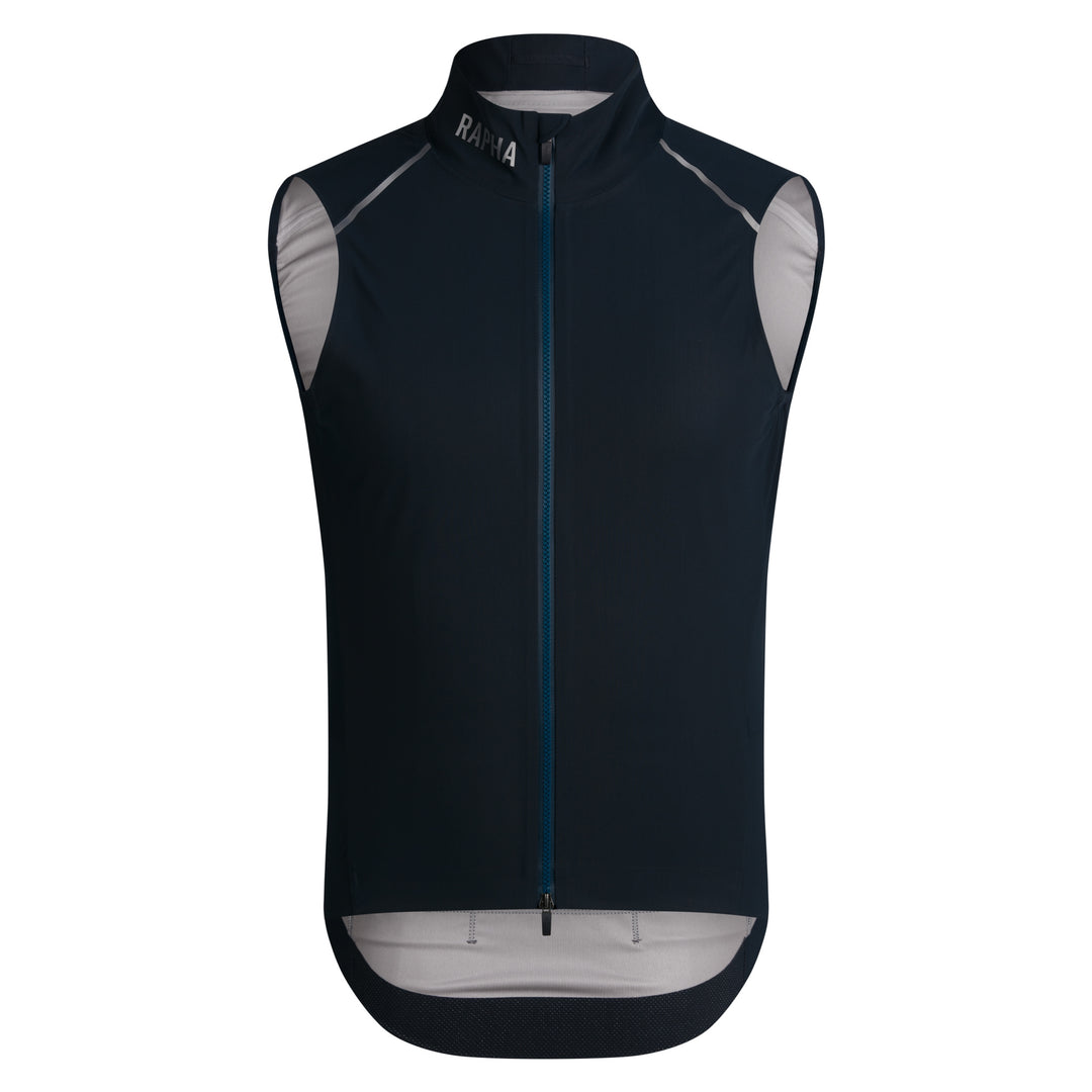 Rapha Men's Pro Team Shadow Gilet (Carbon/Silver Reflective) - Dragonspine Cycling
