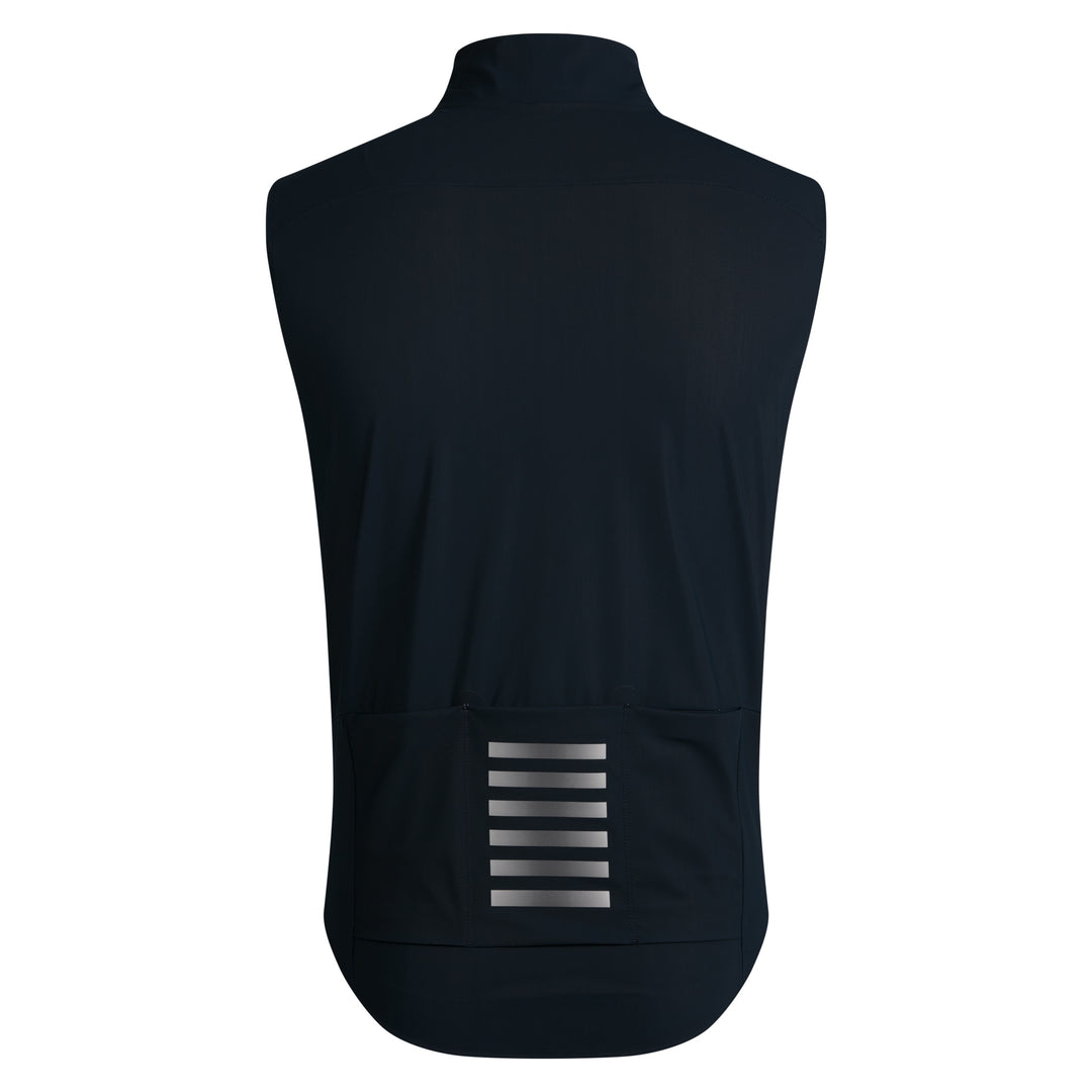 Rapha Men's Pro Team Shadow Gilet (Carbon/Silver Reflective) - Dragonspine Cycling
