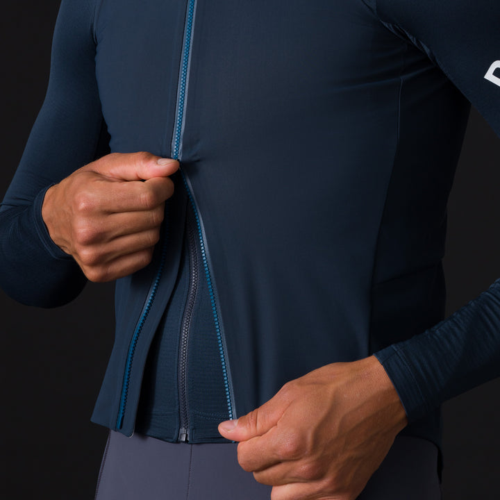 Rapha Men's Pro Team Shadow Gilet (Carbon/Silver Reflective) - Dragonspine Cycling