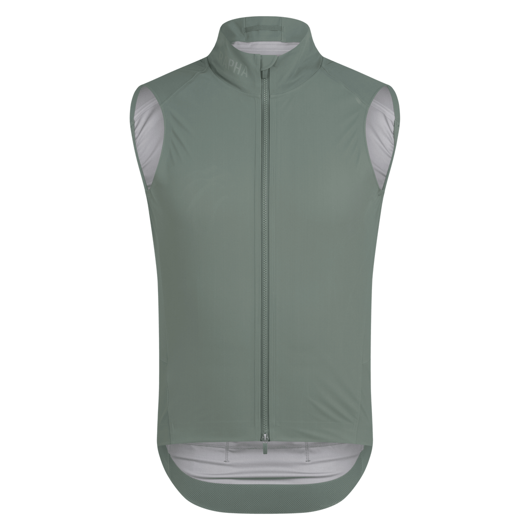Rapha Men's Pro Team Shadow Gilet (Laurel/Rainbow Reflective) - Dragonspine Cycling