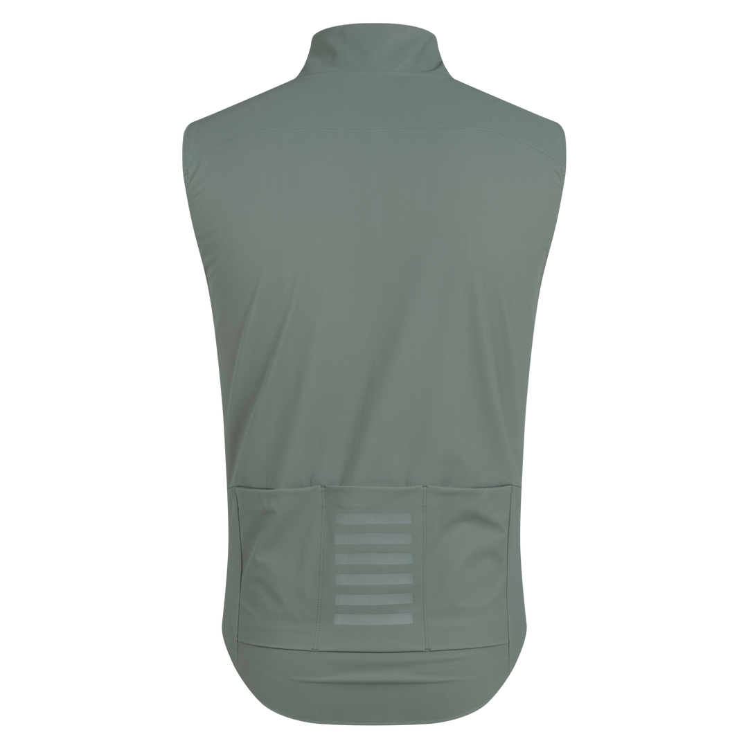 Rapha Men's Pro Team Shadow Gilet (Laurel/Rainbow Reflective) - Dragonspine Cycling