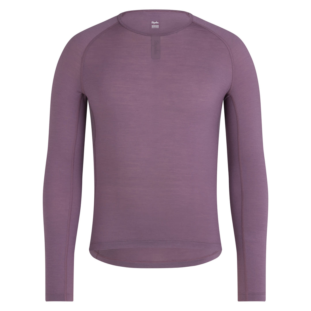 Rapha Men's Merino Base Layer - Long Sleeve (Amethyst/Amethyst) - Dragonspine Cycling