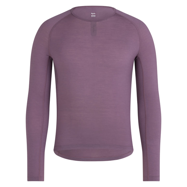Rapha Men's Merino Base Layer - Long Sleeve (Amethyst/Amethyst) - Dragonspine Cycling