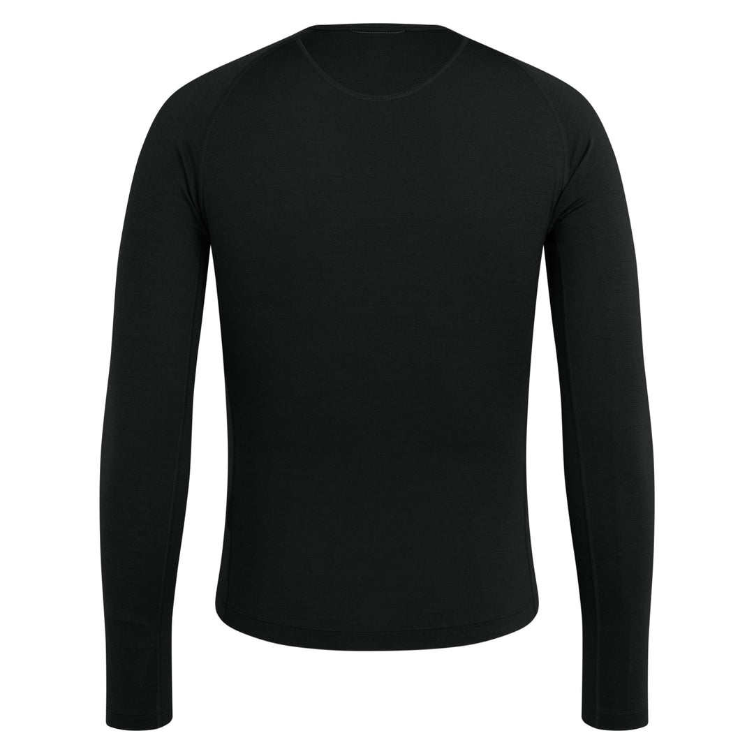 Rapha Men's Merino Base Layer - Long Sleeve (Black/Black) - Dragonspine Cycling