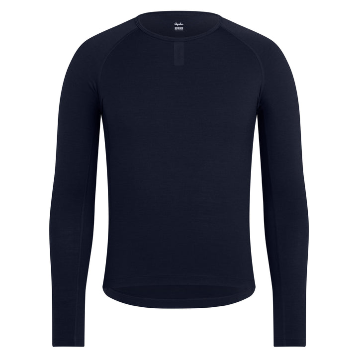 Rapha Men's Merino Base Layer - Long Sleeve (Dark Navy/Dark Navy) - Dragonspine Cycling