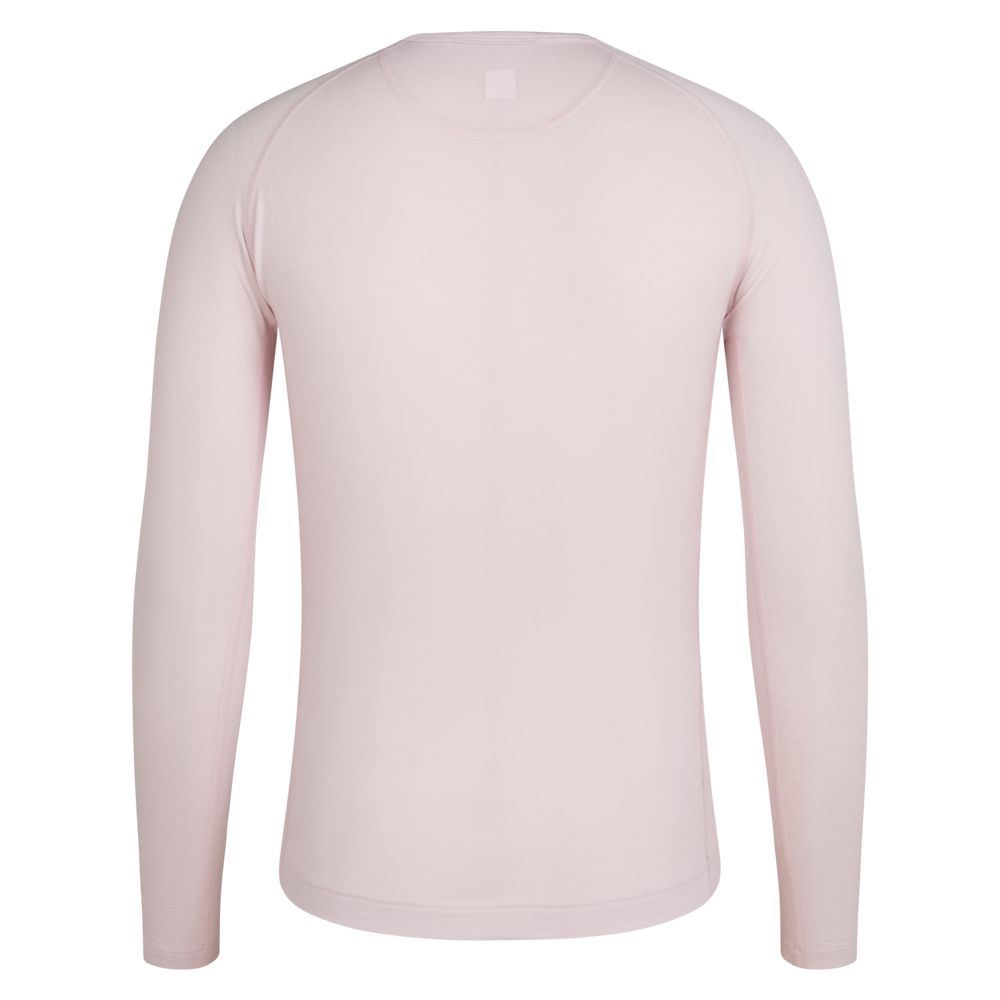 Rapha Men's Merino Base Layer - Long Sleeve (Blush/Blush) - Dragonspine Cycling