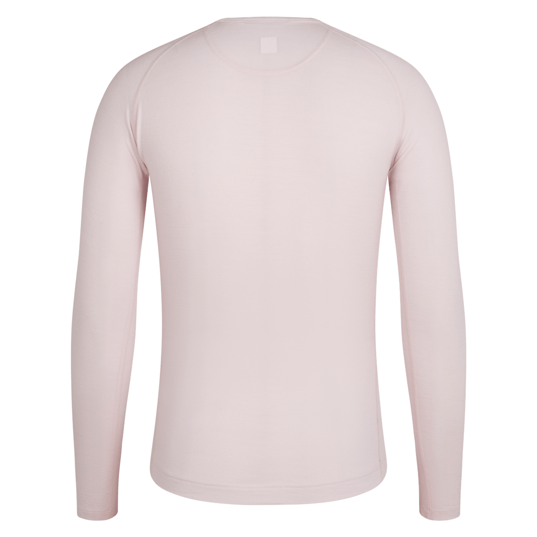 Rapha Men's Merino Base Layer - Long Sleeve (Blush/Blush) - Dragonspine Cycling