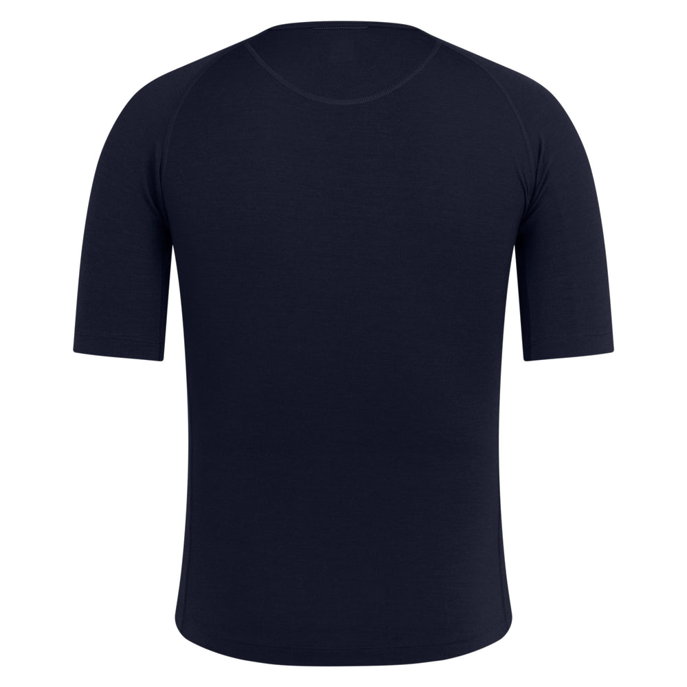 Rapha Men's Merino Base Layer - Short Sleeve (Dark Navy/Dark Navy) - Dragonspine Cycling