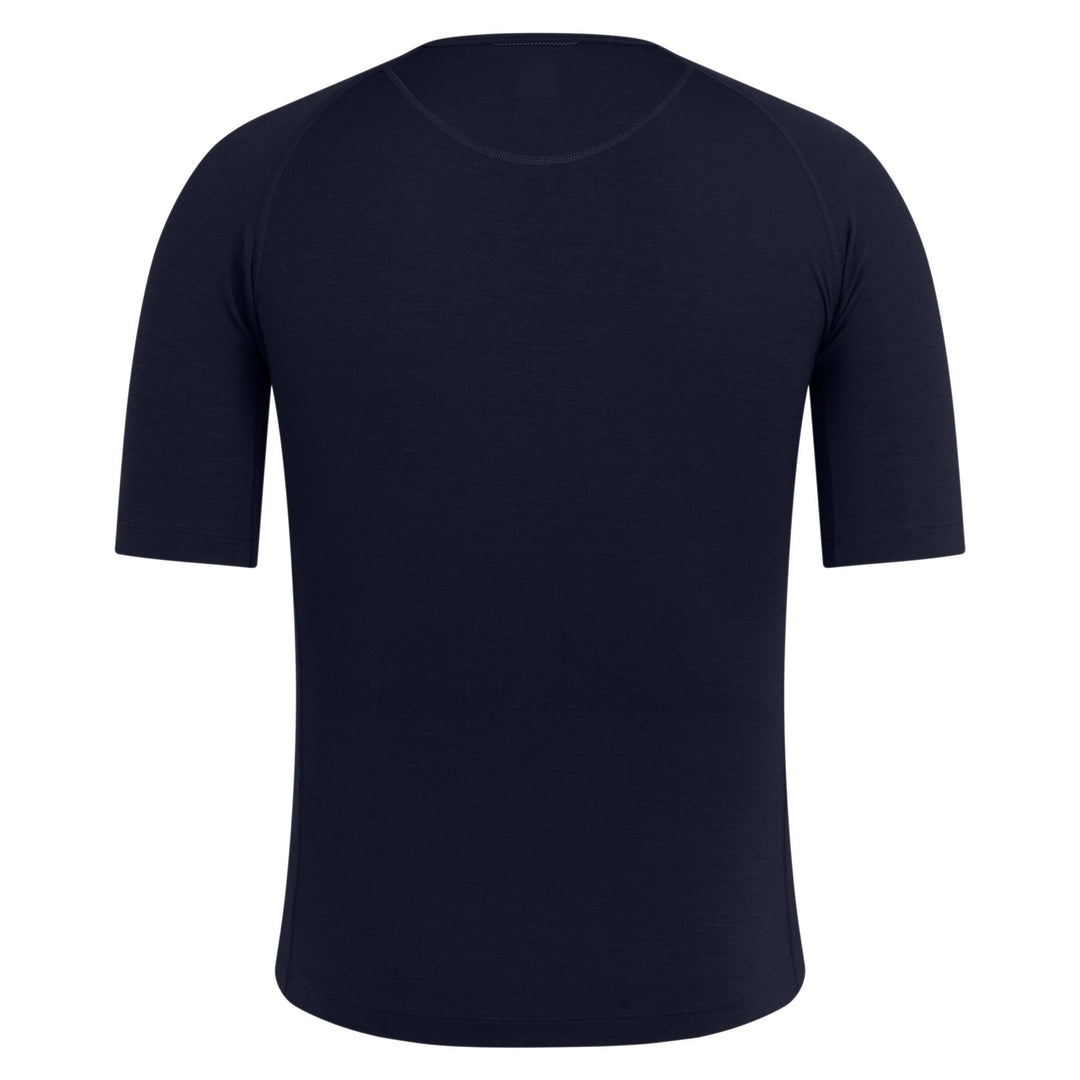 Rapha Men's Merino Base Layer - Short Sleeve (Dark Navy/Dark Navy) - Dragonspine Cycling