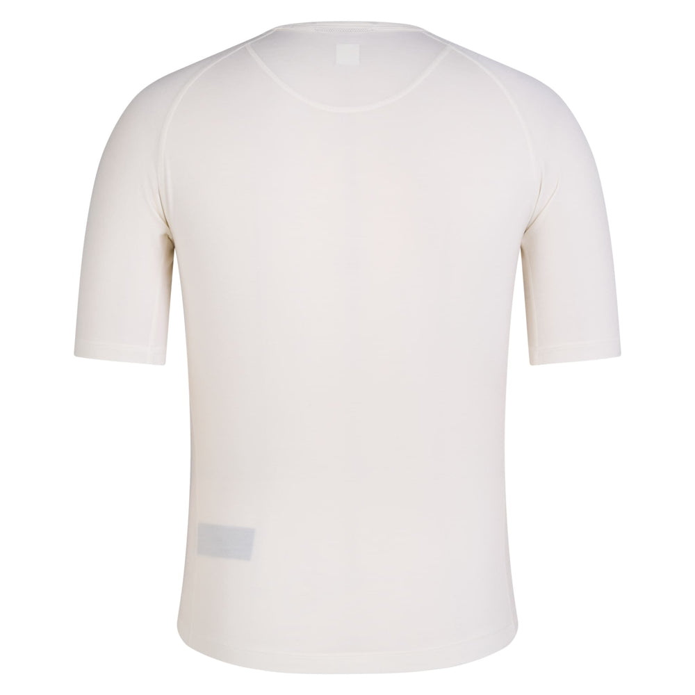 Rapha Men's Merino Base Layer - Short Sleeve (Cream/White) - Dragonspine Cycling