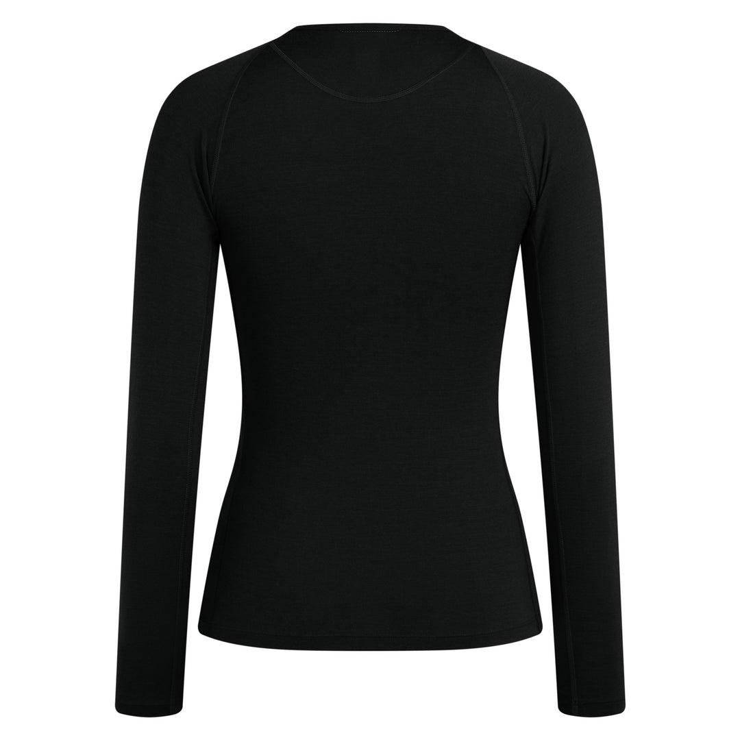 Rapha Women's Merino Base Layer - Long Sleeve (Black) - Dragonspine Cycling
