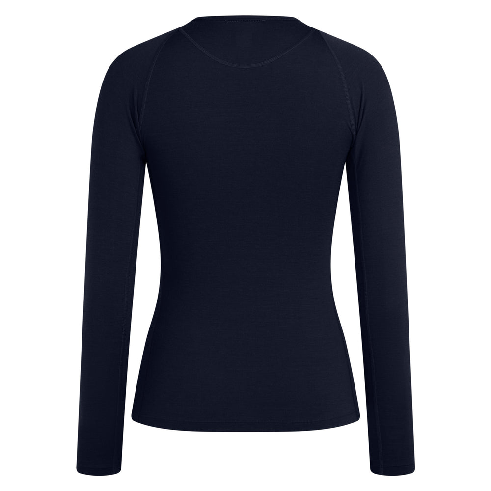 Rapha Women's Merino Base Layer - Long Sleeve (Dark Navy) - Dragonspine Cycling