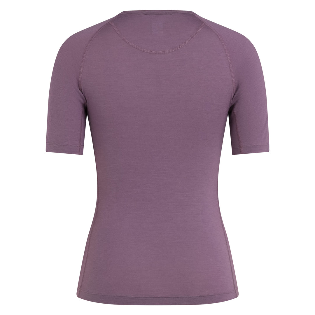 Rapha Women's Merino Base Layer - Short Sleeve (Amethyst/Amethyst) - Dragonspine Cycling