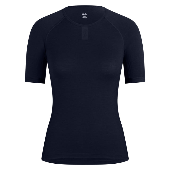 Rapha Women's Merino Base Layer - Short Sleeve (Dark Navy/Dark Navy) - Dragonspine Cycling