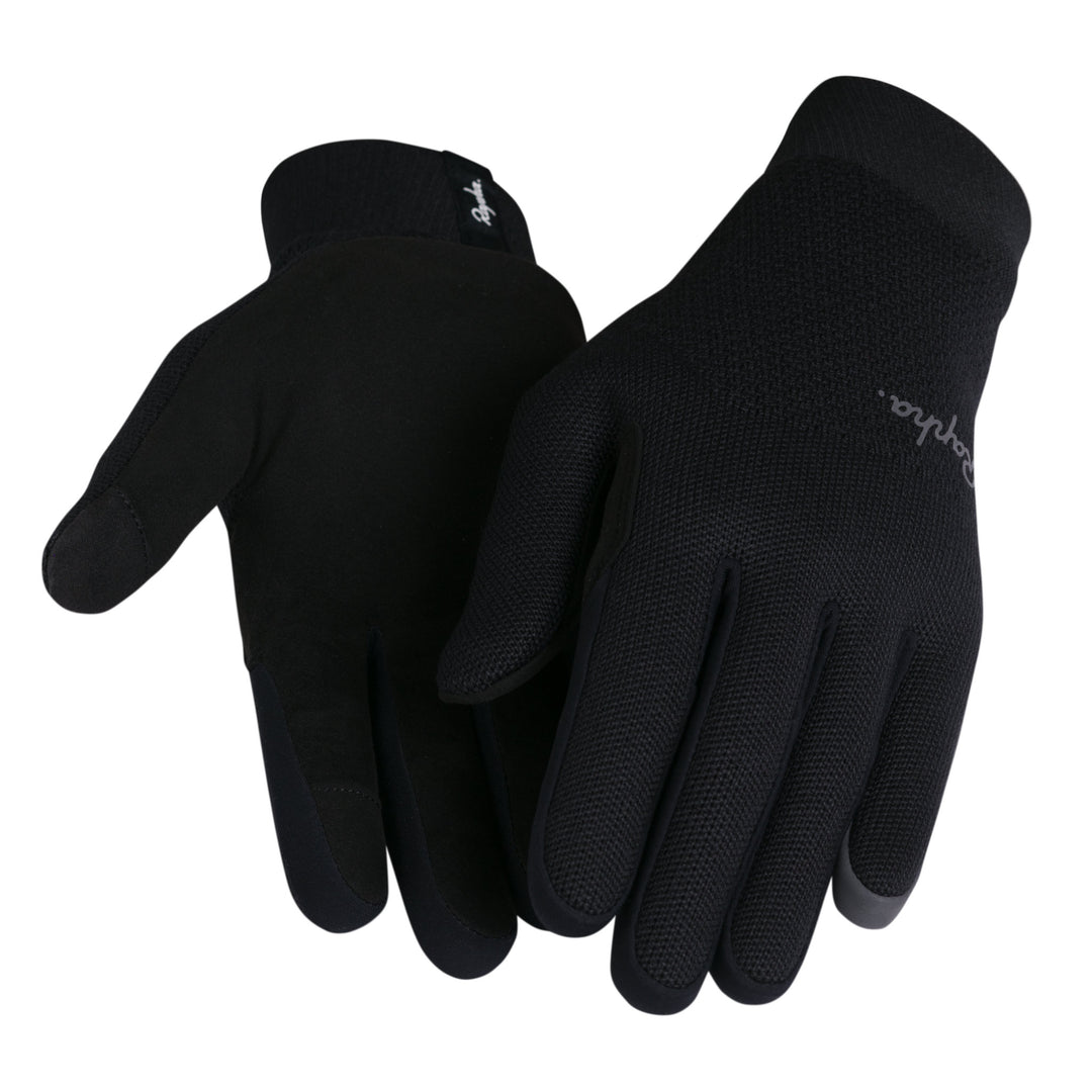 Rapha Merino Gloves (Black) - Dragonspine Cycling