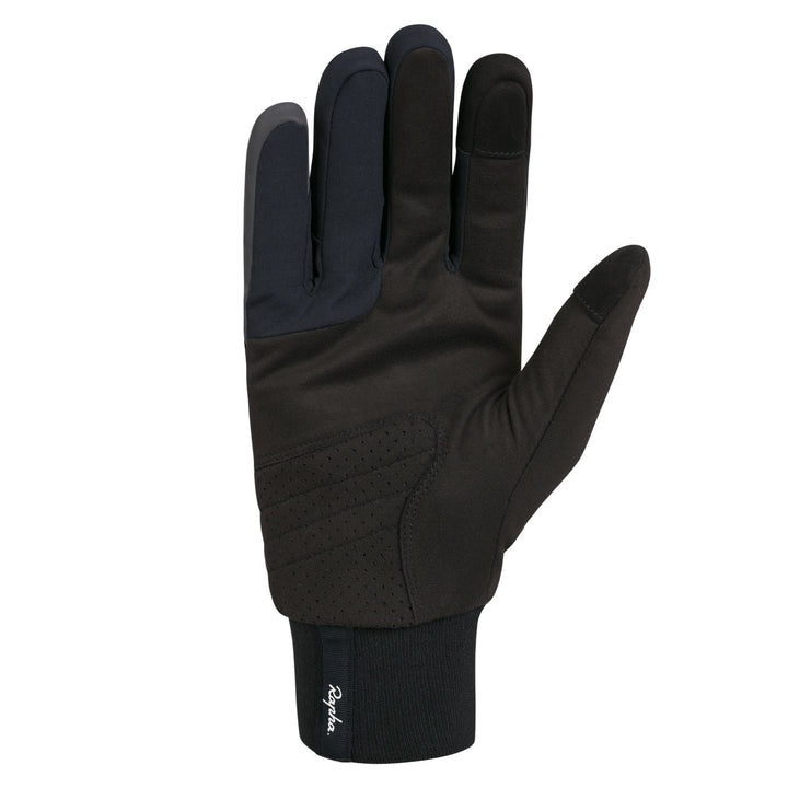 Rapha Windstopper Insulated Gloves (Black/Grey Reflective) - Dragonspine Cycling