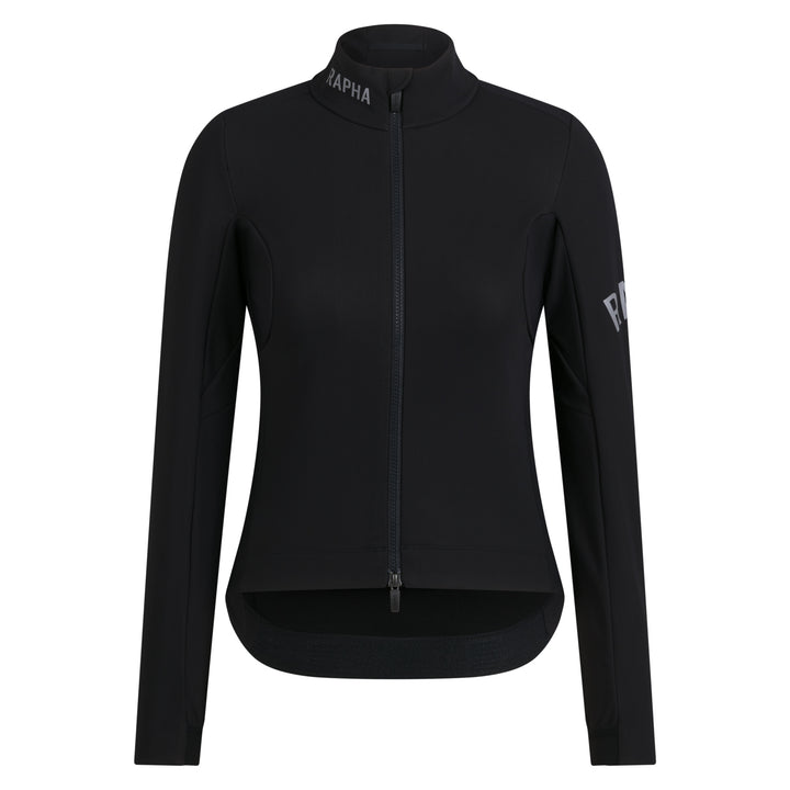 Rapha Women's Pro Team Shadow Winter Jacket (Black/Silver Reflective) - Dragonspine Cycling