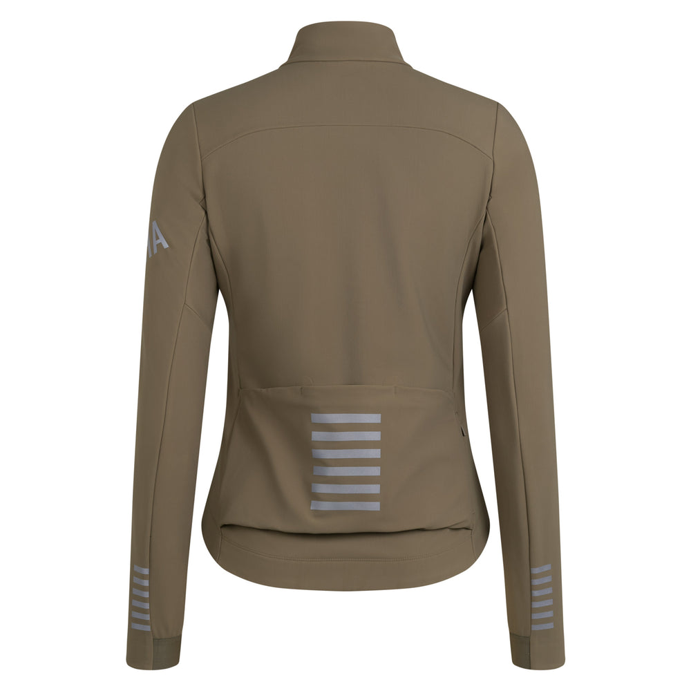 Rapha Women's Pro Team Shadow Winter Jacket (Moss Green/Silver Reflective) - Dragonspine Cycling