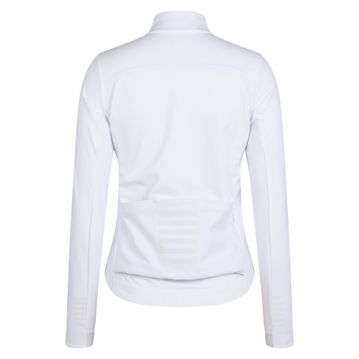 Rapha Women's Pro Team Shadow Winter Jacket (White/Rainbow Reflective) - Dragonspine Cycling