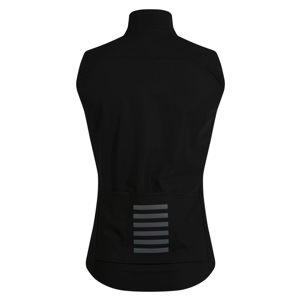 Rapha Women's Pro Team Shadow Gilet (Black/Silver Reflective) - Dragonspine Cycling