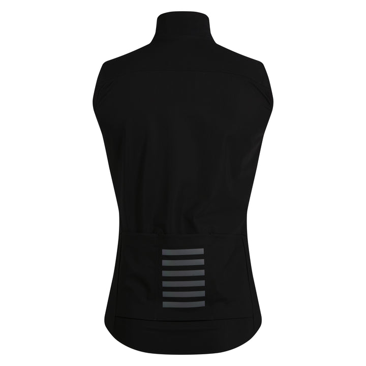 Rapha Women's Pro Team Shadow Gilet (Black/Silver Reflective) - Dragonspine Cycling