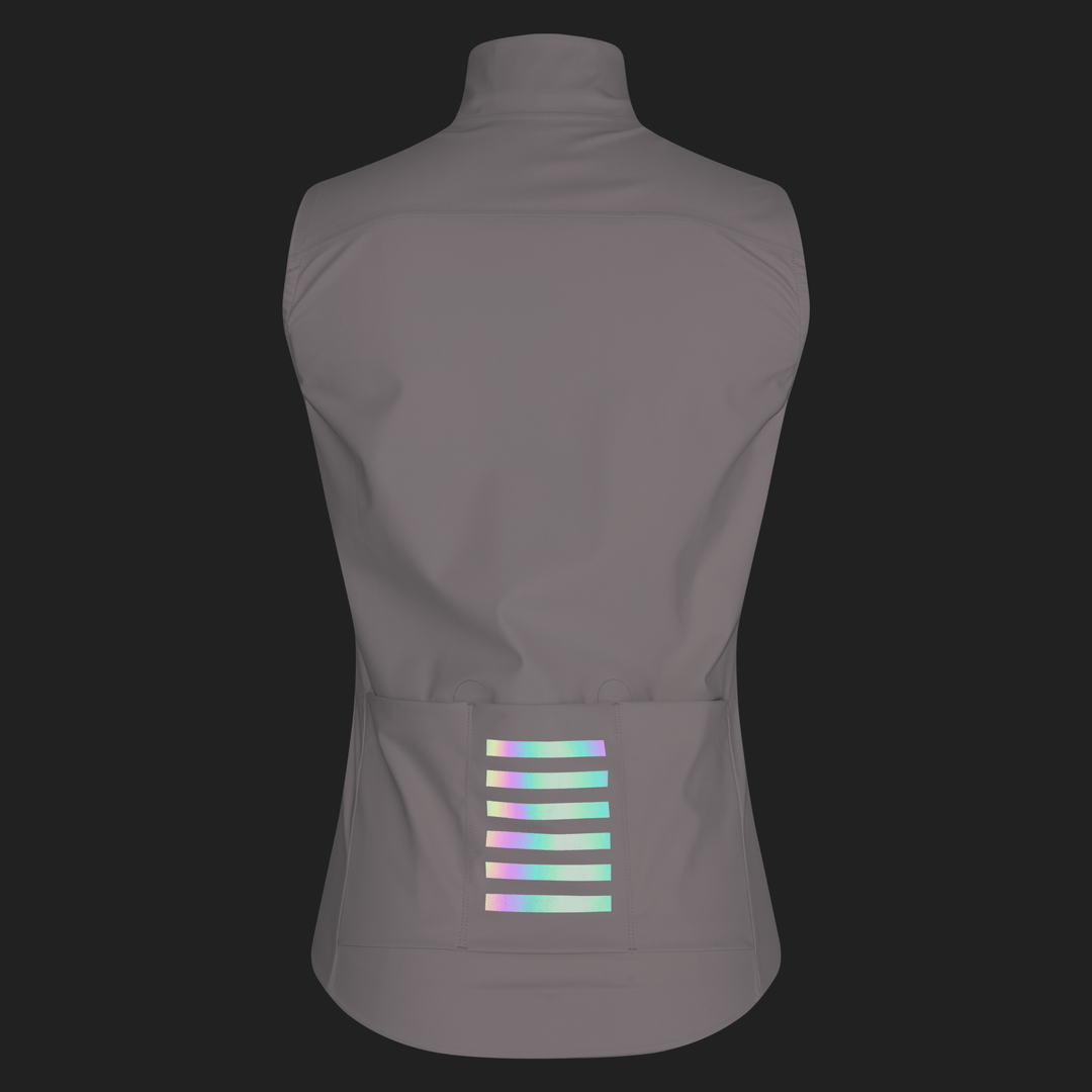 Rapha Women's Pro Team Shadow Gilet (Blush/Rainbow Reflective) - Dragonspine Cycling