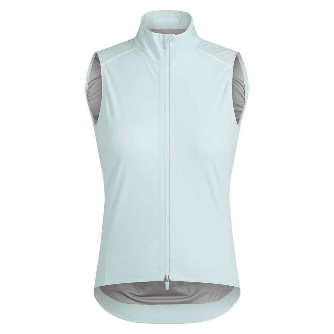 Rapha Women's Pro Team Shadow Gilet (Aqua/Silver Reflective) - Dragonspine Cycling