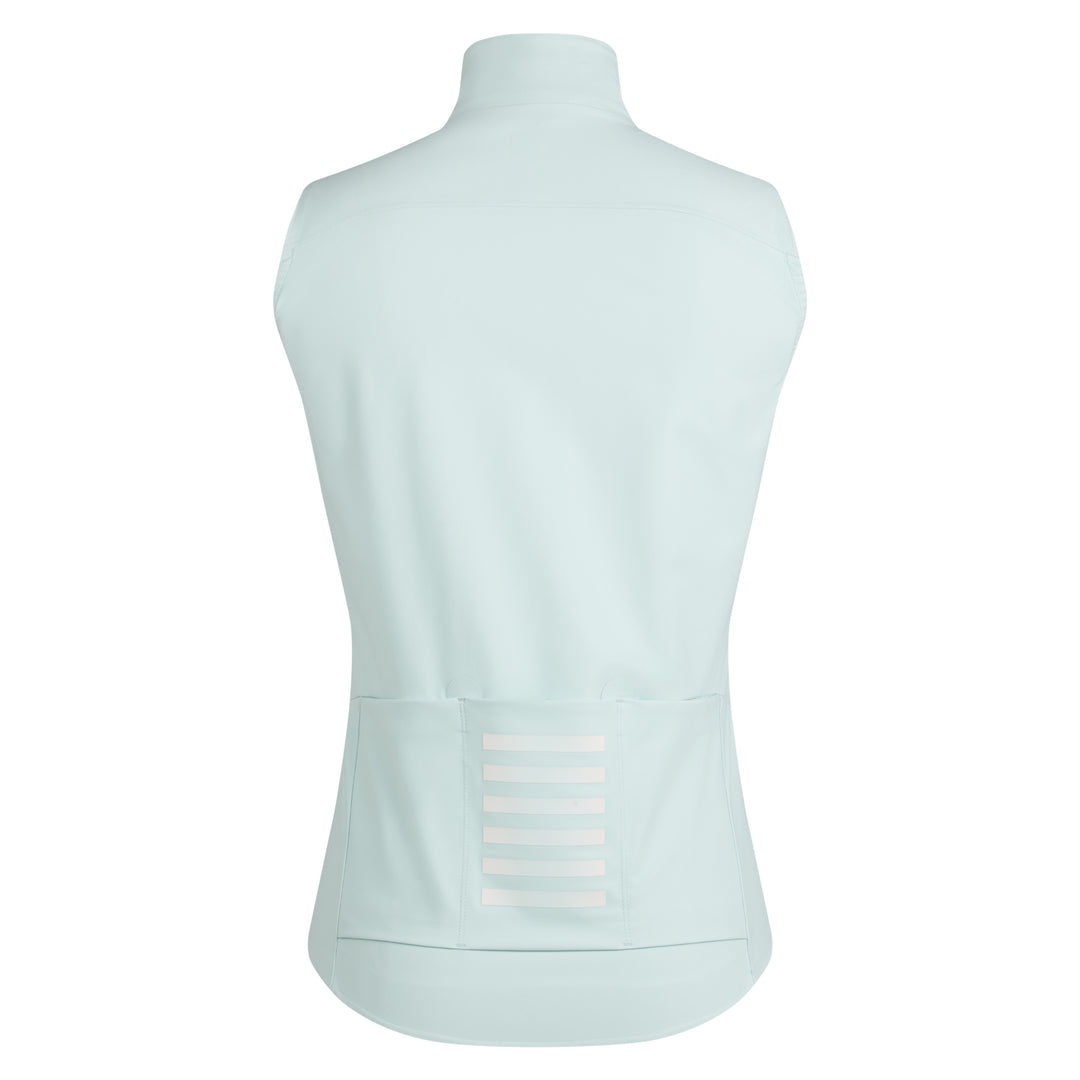 Rapha Women's Pro Team Shadow Gilet (Aqua/Silver Reflective) - Dragonspine Cycling