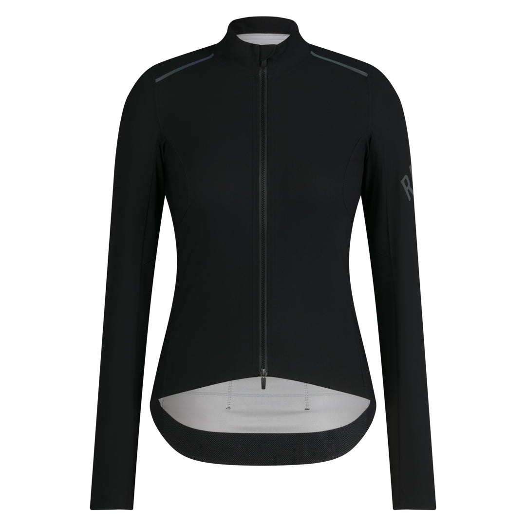 Rapha Women's Pro Team Long Sleeve Shadow Jersey (Black/Rainbow Reflective) - Dragonspine Cycling