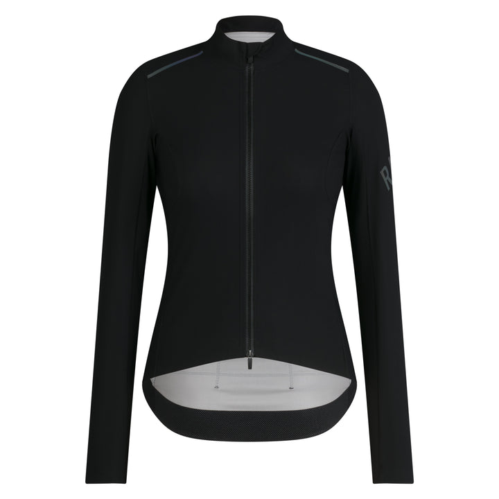 Rapha Women's Pro Team Long Sleeve Shadow Jersey (Black/Rainbow Reflective) - Dragonspine Cycling