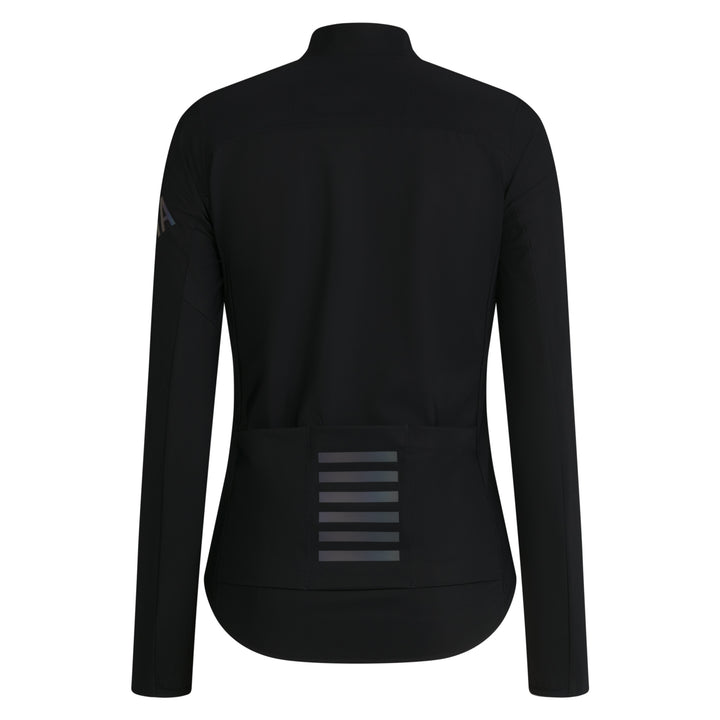 Rapha Women's Pro Team Long Sleeve Shadow Jersey (Black/Rainbow Reflective) - Dragonspine Cycling