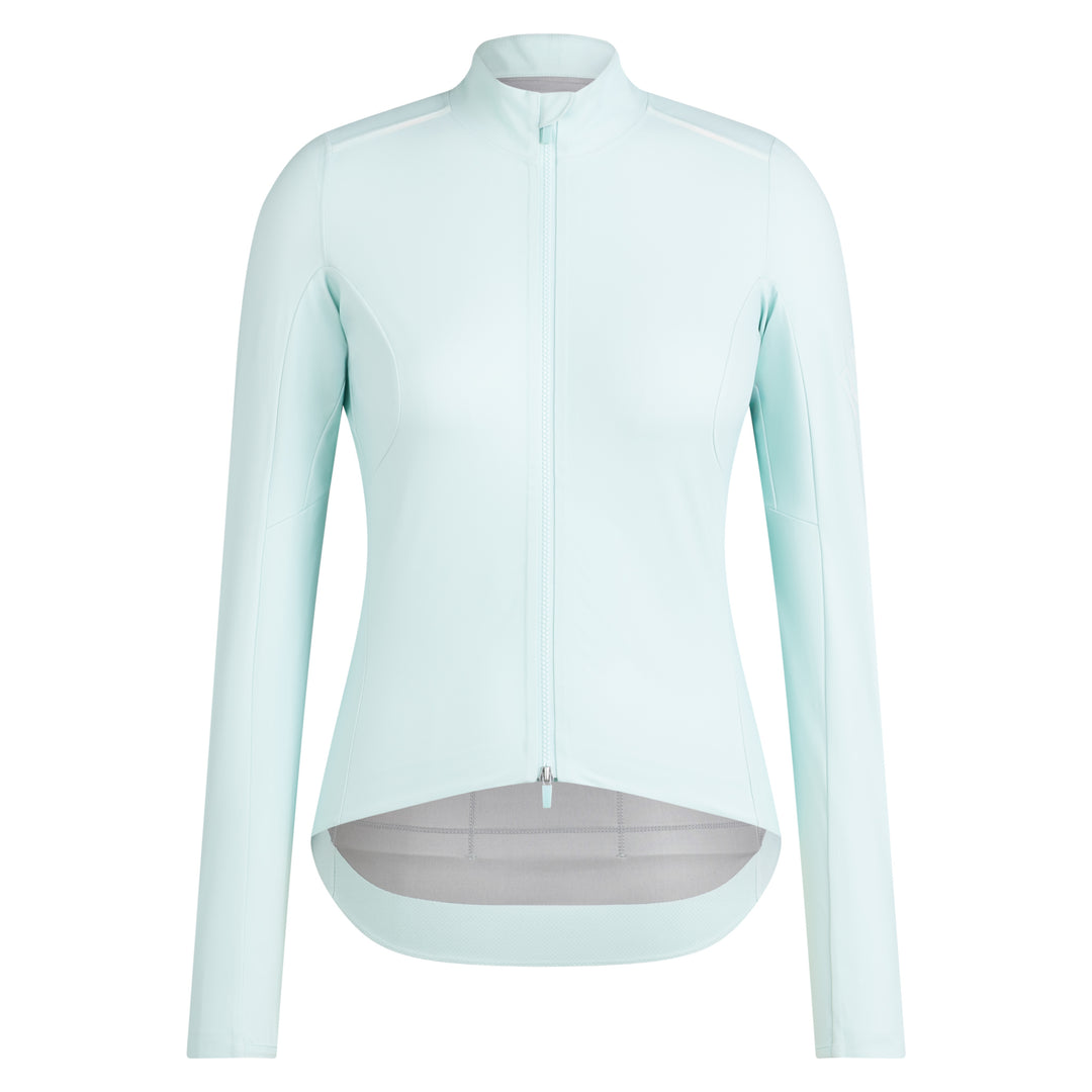 Rapha Women's Pro Team Long Sleeve Shadow Jersey (Aqua/White Reflective) - Dragonspine Cycling
