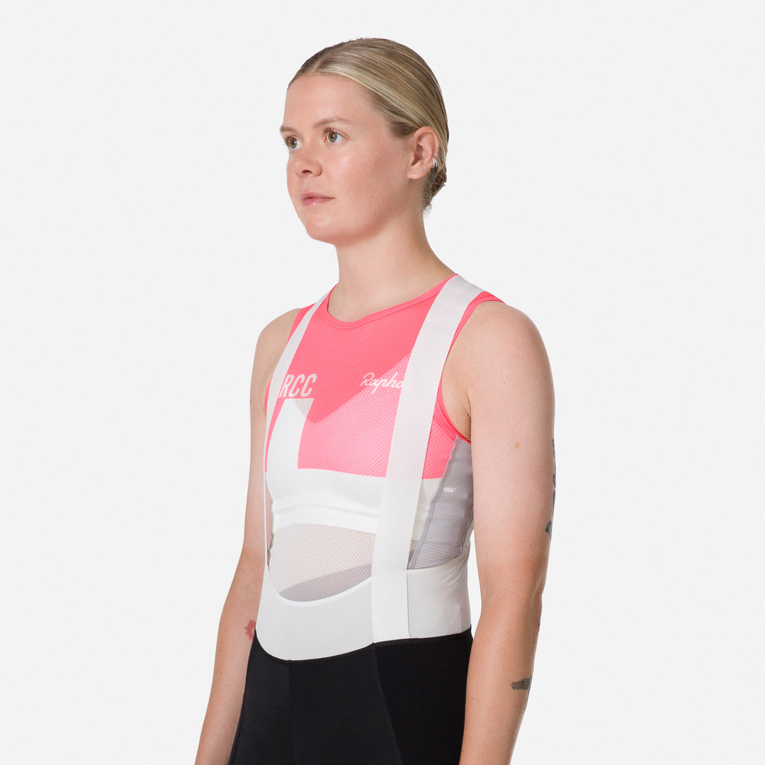Rapha RCC + David Carson Women's LW Sleeveless BaseLayer (Multicolour) - Dragonspine Cycling