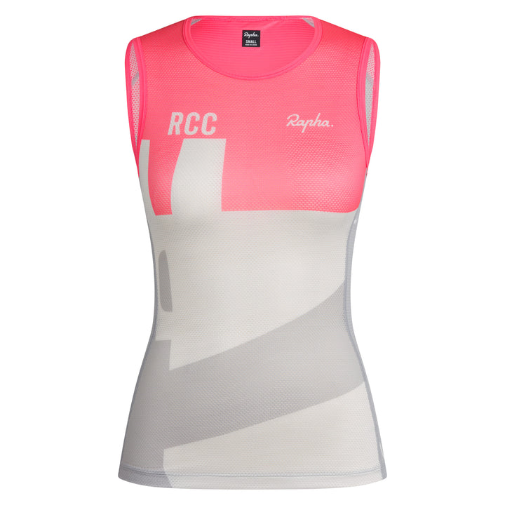 Rapha RCC + David Carson Women's LW Sleeveless BaseLayer (Multicolour) - Dragonspine Cycling