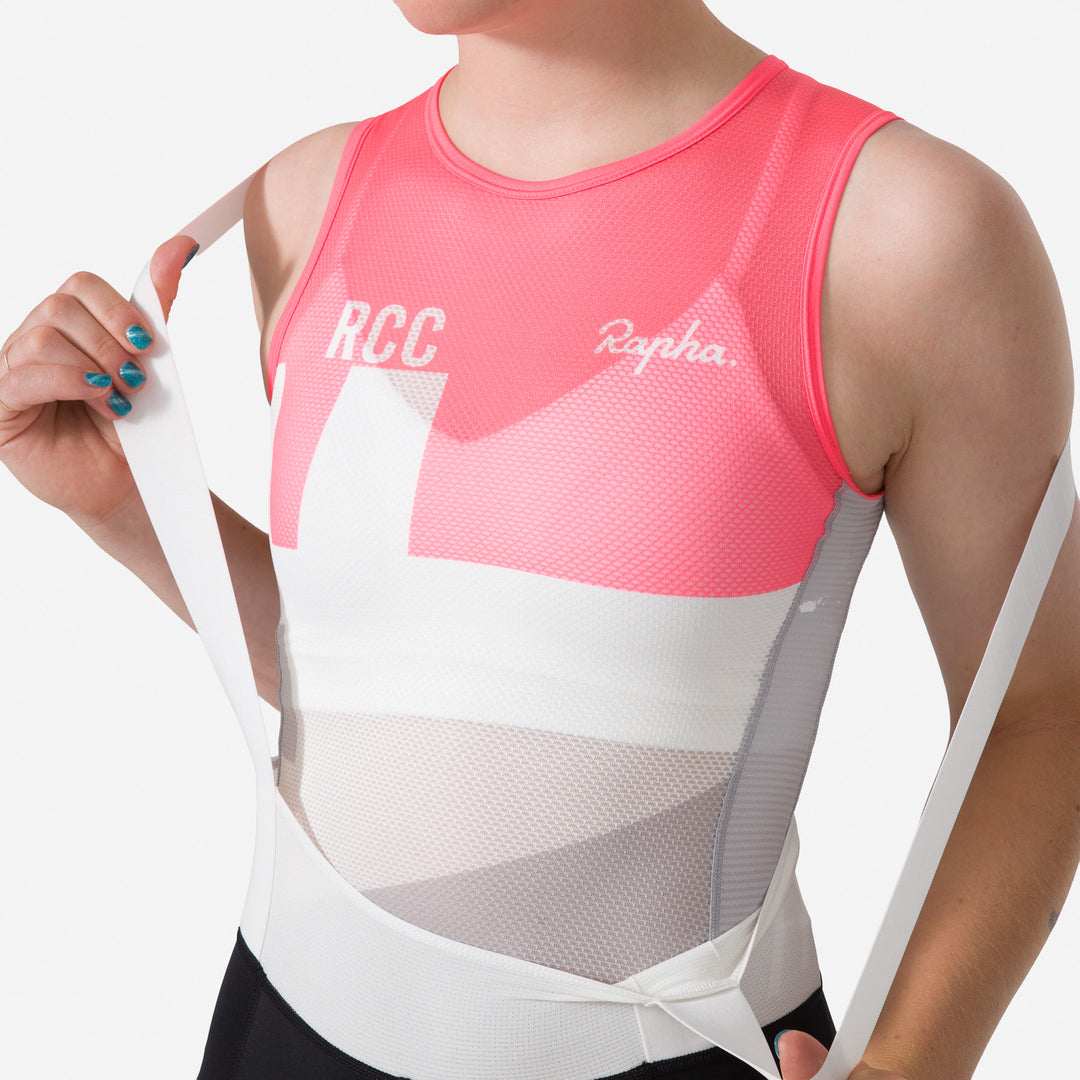 Rapha RCC + David Carson Women's LW Sleeveless BaseLayer (Multicolour) - Dragonspine Cycling