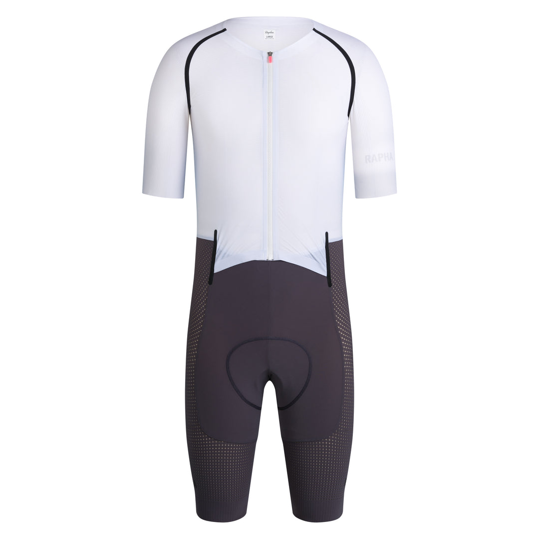 Rapha Men's Pro Team Ghost Suit (Silver/Iron Grey) - Dragonspine Cycling