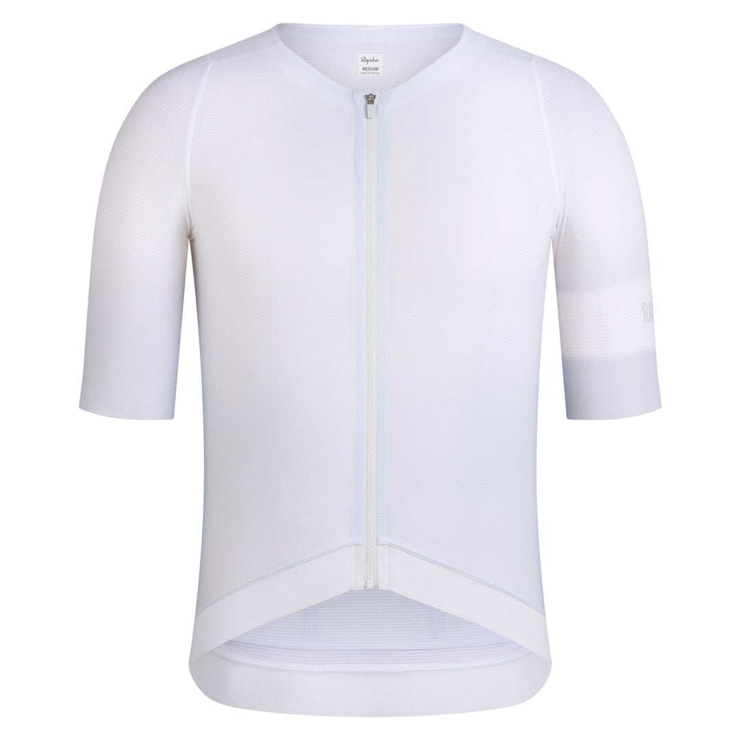 Rapha Men's Pro Team Ghost Jersey (Silver/White) - Dragonspine Cycling