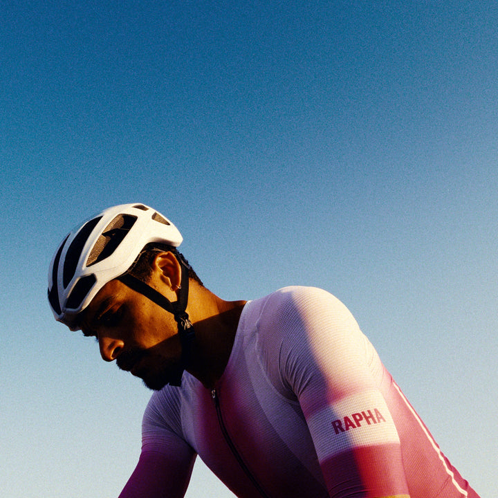 Rapha Men's Pro Team Ghost Jersey (Rose Violet/Quartz) - Dragonspine Cycling