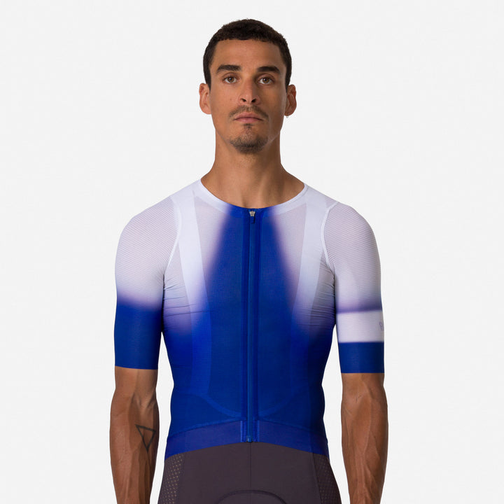 Rapha Men's Pro Team Ghost Jersey (Blue/Lilac) - Dragonspine Cycling