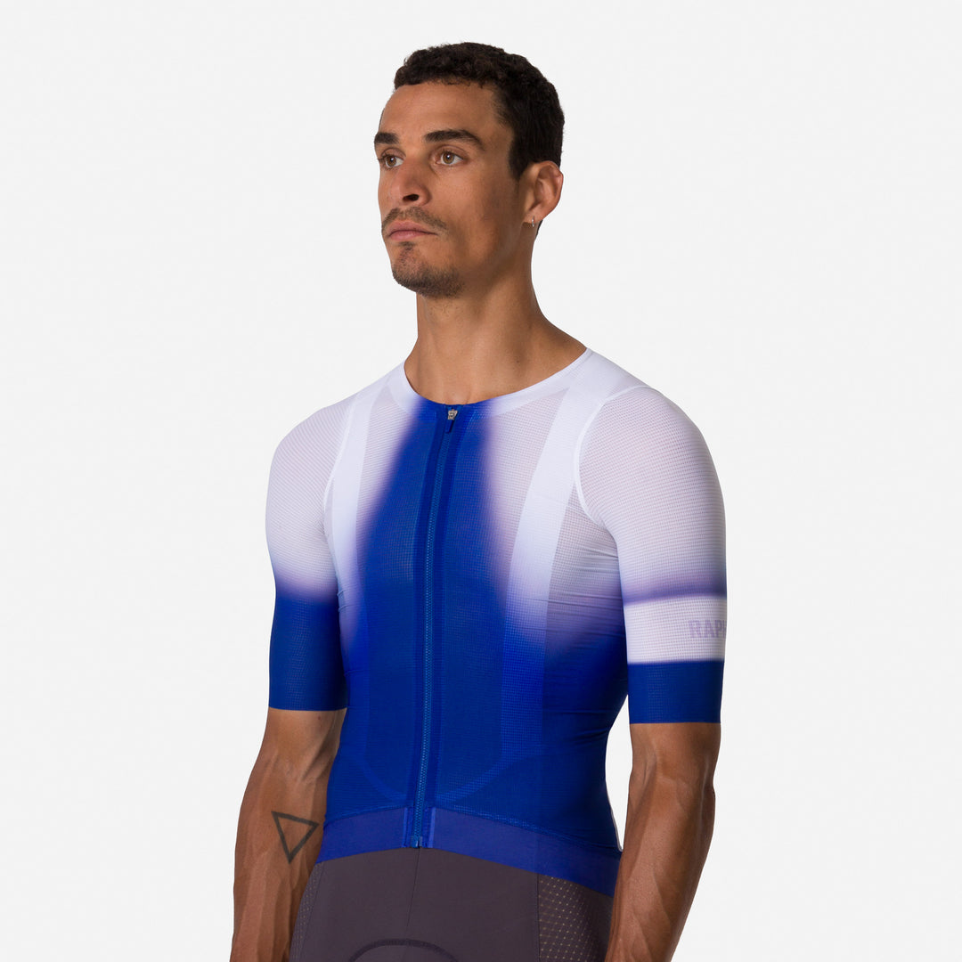 Rapha Men's Pro Team Ghost Jersey (Blue/Lilac) - Dragonspine Cycling