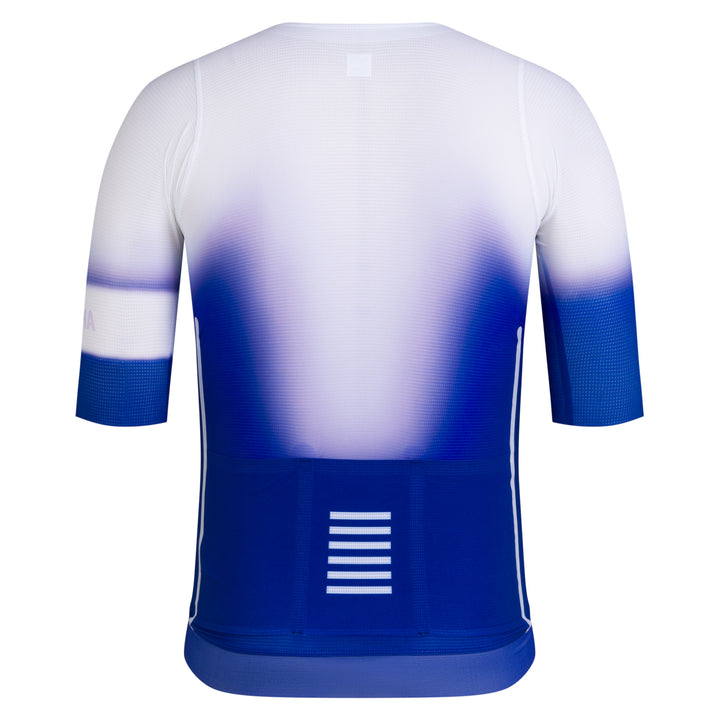 Rapha Men's Pro Team Ghost Jersey (Blue/Lilac) - Dragonspine Cycling