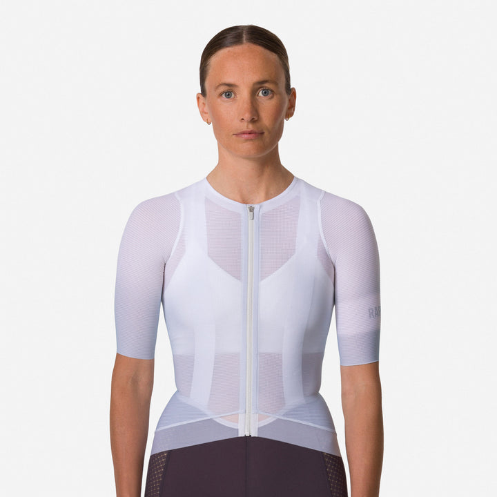 Rapha Women's Pro Team Ghost Jersey (Silver/White) - Dragonspine Cycling