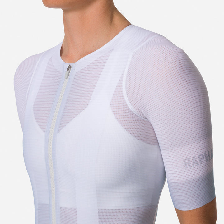 Rapha Women's Pro Team Ghost Jersey (Silver/White) - Dragonspine Cycling