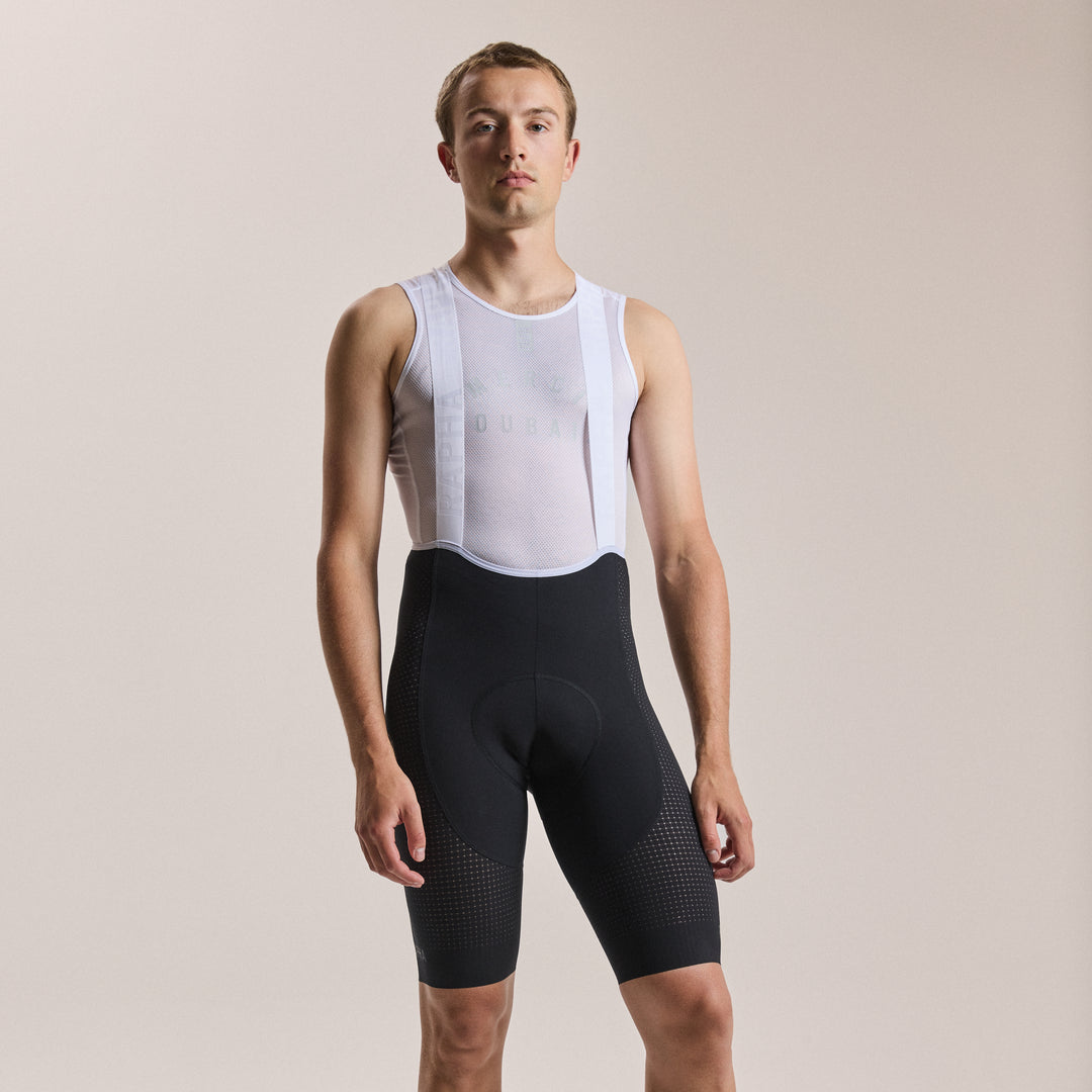 Rapha Men's Pro Team Ghost Bib Shorts - Long (Black/White) - Dragonspine Cycling