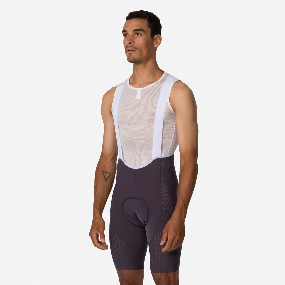 Rapha Men's Pro Team Ghost Bib Shorts - Long (Iron Grey/White) - Dragonspine Cycling